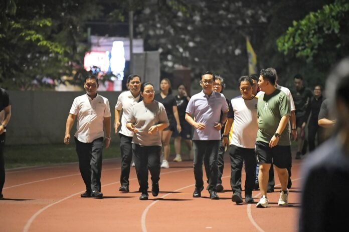 Wali Kota Semarang Agustina Wilujeng dalam menghadirkan fasilitas publik yang berkualitas kembali ditunjukkan melalui pembenahan menyeluruh Stadion Tri Lomba Juang (TLJ