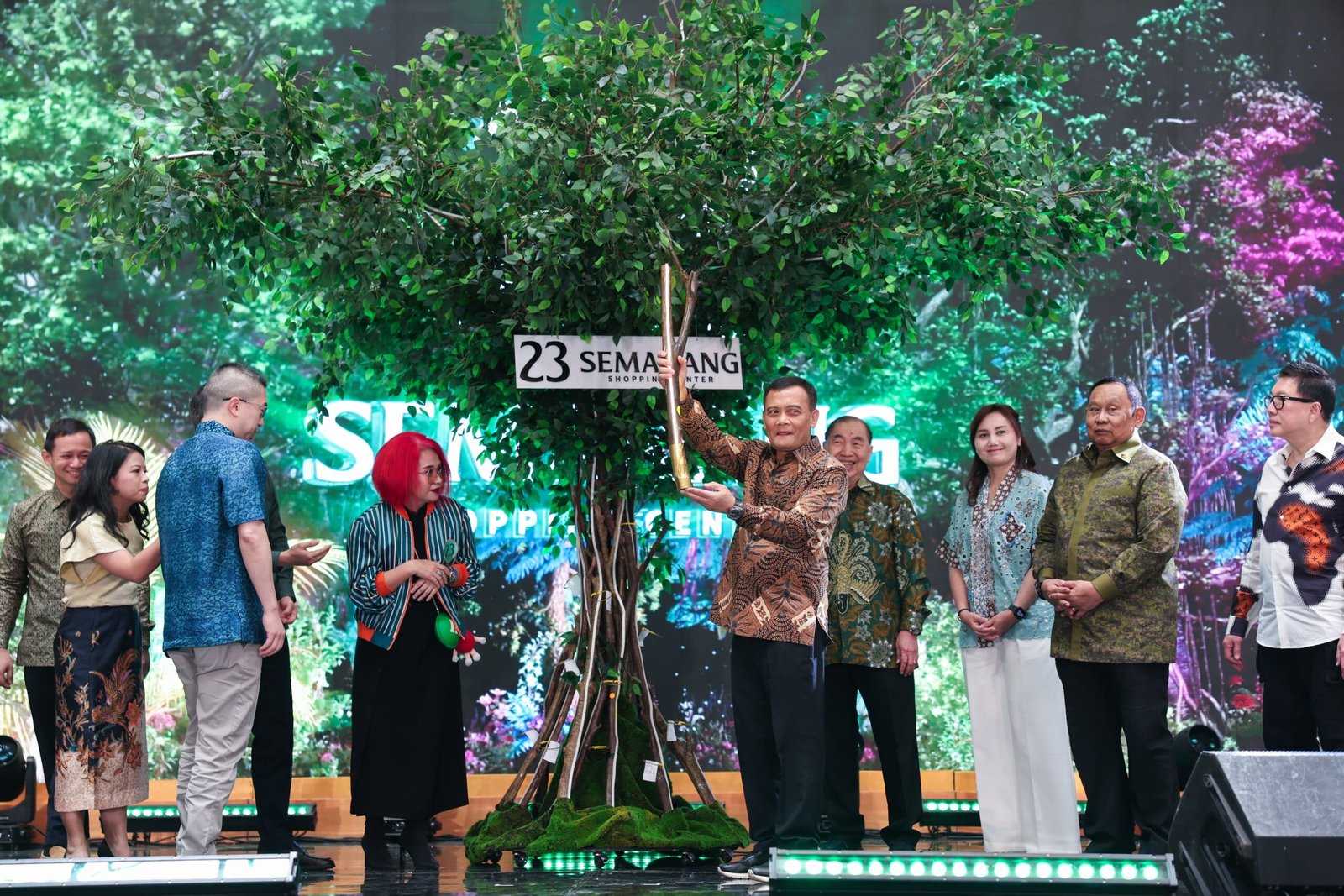Mal 23 Semarang Gubernur Jateng Ahmad Luthfi meresmikan Mal 23 Semarang