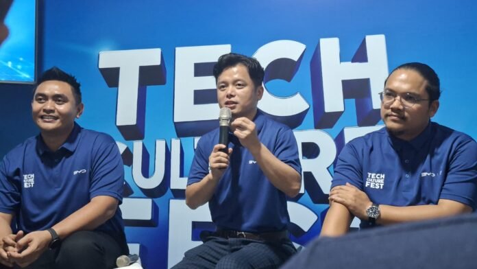 Direktur PT BYD Motor Indonesia, Eagle Zhao saat menyampaikan paparan, Rabu (17/06/2026). (Foto : Dok JN)