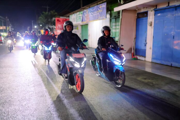 Vario Street Nations yang diikuti oleh 105 bikers Honda Vario dari berbagai komunitas dan pecinta skutik di wilayah Solo Raya dan sekitarnya Sabtu (20/06/2026). (Foto : Dok Honda)