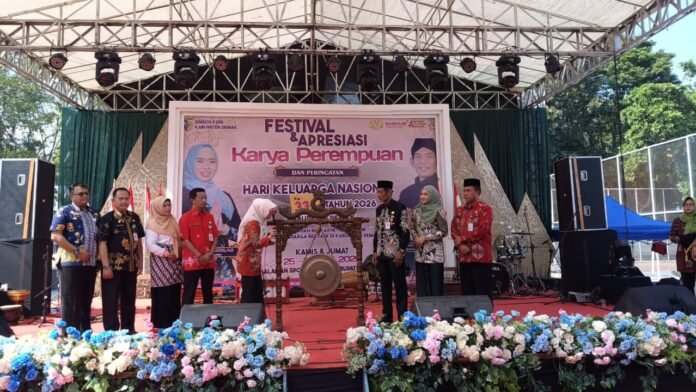 Festival dan Apresiasi Karya Perempuan yang digelar bersamaan dengan peringatan Hari Keluarga Nasional (Harganas) ke-33 Tahun 2026.