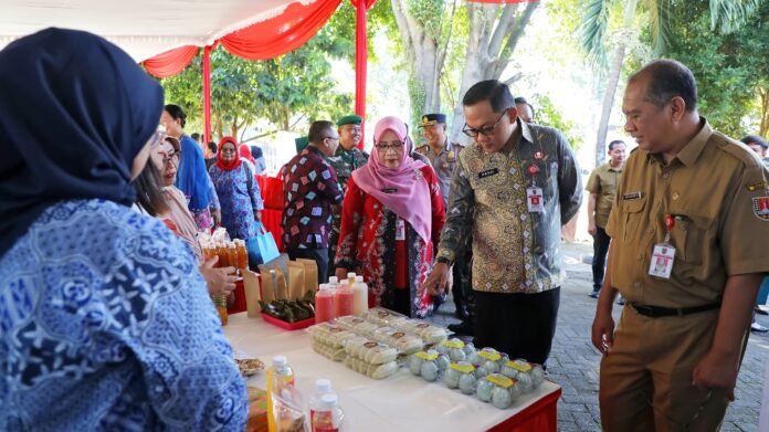 Hari Keluarga Nasional (Harganas) Ke-33 Tahun 2026 yang diperingati di Kantor Kecamatan Banyumanik, Senin (29/6/2026). (Foto : Dok Pemkot Semarang)