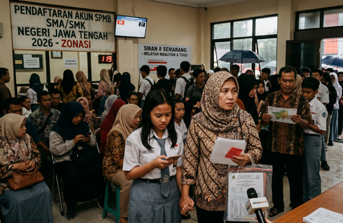 Ilustrasi Pendaftaran SMA Jateng