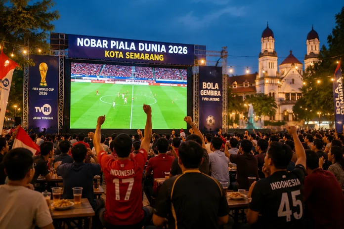 nobar Piala Dunia 2026 di Kota Semarang