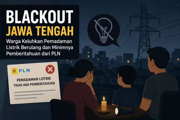 Isu blackout atau pemadaman listrik di Jawa Tengah