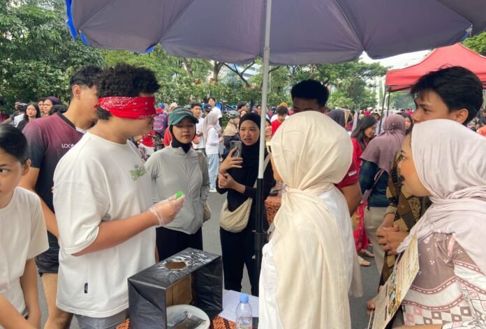 Keseruan dan keramaian kegiatan yang di selenggarakan Amerta Rasa