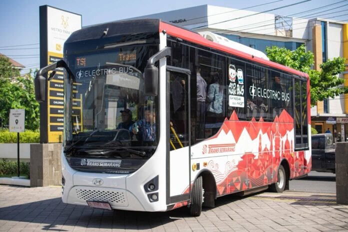 Bus listrik Hyundai