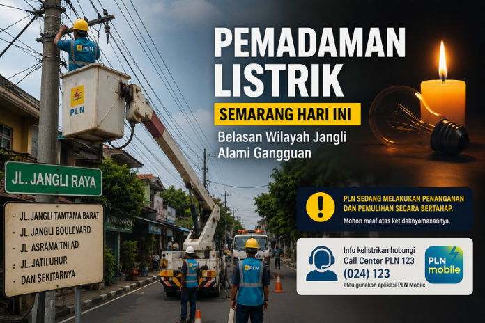 pemadaman listrik Semarang hari ini