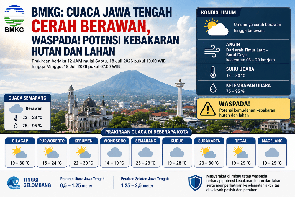 Skotlandia Cuaca Jawa Tengah