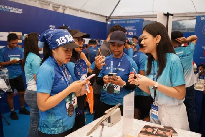 Peserta Rupiah Borobudur Playon 2026 antusias mengikuti program edukasi CBP Rupiah, sistem pembayaran digital dan pelindungan konsumen. (Foto : Dok JN)