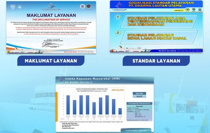 DLU terus memperkuat komitmennya dalam memberikan pelayanan transportasi laut yang profesional, transparan, dan berorientasi pada kepuasan pelanggan.