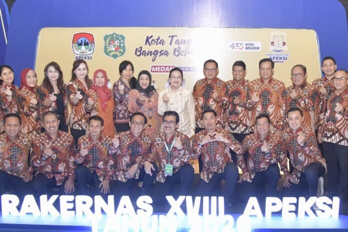 Wali Kota Semarang, Agustina Wilujeng dalam RAKERNAS XVIII APEKSI. (Foto : Dok Pemkot Semarang)