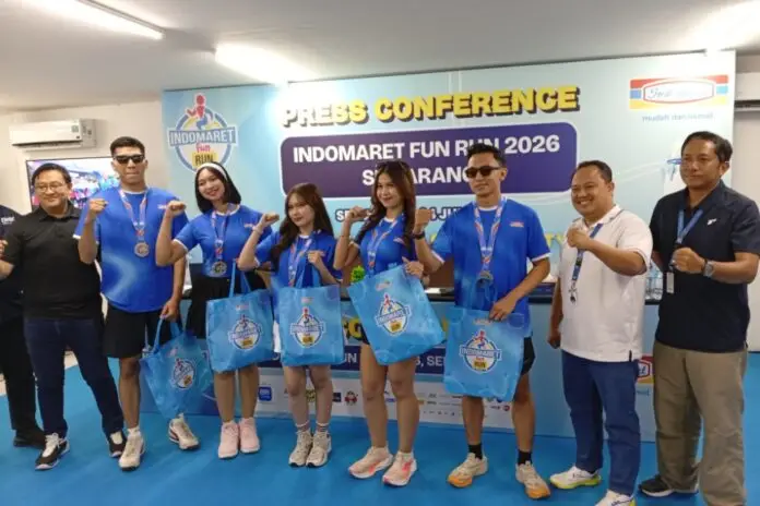 Pers conference Indomaret Fun Run 2026. (Foto : Dok JN)