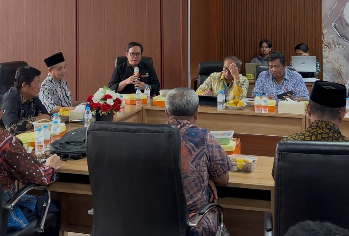 Lazismu pertemuan yang berlangsung di Ruang Rapat Pimpinan Wilayah Muhammadiyah (PWM) Jawa Tengah pada Rabu (1/7/2026).