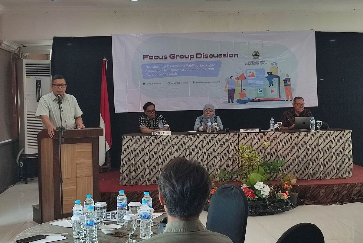 M Saleh Focus Group Discussion (FGD) yang diselenggarakan oleh Setwan DPRD Jateng