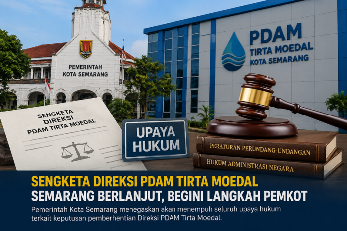 Ilustrasi sengketa PDAM Tirta Moedal Semarang berlanju