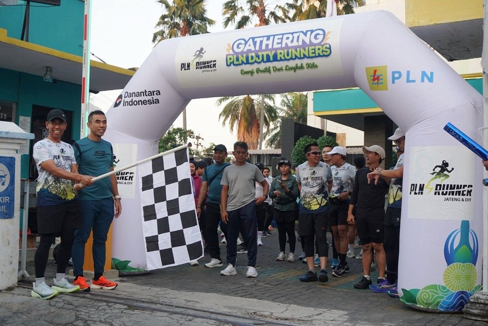 RUn PLN komunitas PLN DJTY Runners menggelar Gathering PLN DJTY Runners.