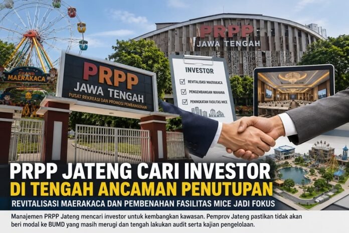 Ilustrasi PRPP Jawa Tengah terancam tutup karena merugi.(Foto: AI)