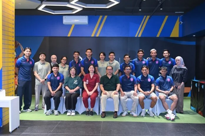 Pemain PSIS Semarang ketika medical check up