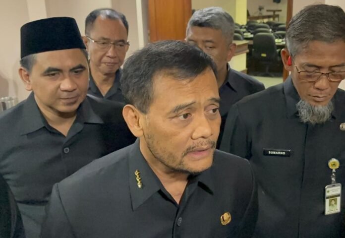 Gubernur Jawa Tengah (Jateng), Ahmad Luthfi saat di Kantor DPRD Jateng, Rabu (8/7/2026). (Foto:Kamal)