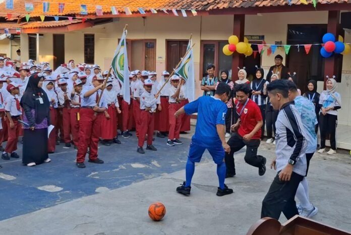Masa Pengenalan Lingkungan Sekolah (MPLS) SDN Tugurejo 01 Semarang pada Senin (13/7/2026). (Foto: dok sekolah)