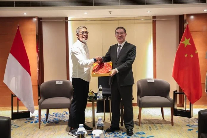 Sekda Jateng Sumarno dan Wakil Gubernur Fujian Zhao Zenglian