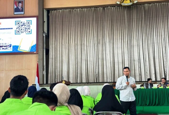 mahasiswa peserta Kuliah Kerja Nyata (KKN) MIT Ke-22 dan MMK Tahun 2026 melalui Workshop Pemberdayaan KKN di Kampus III UIN Walisongo