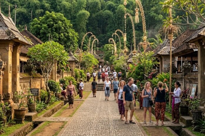 Wisata Desa Penglipuran. (Foto : Dok JN)