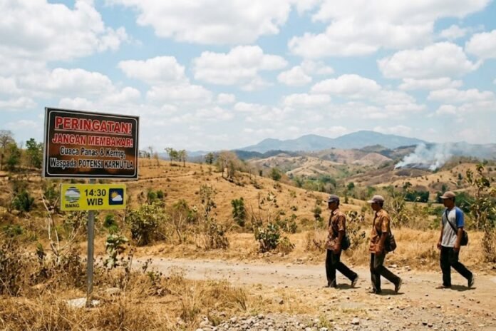 Cuaca Jawa Tengah. (Foto : AI)