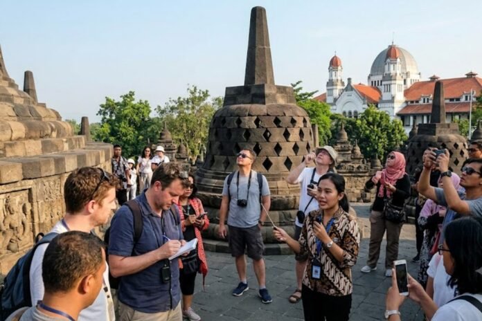 Rekomendasi wisata Jawa Tengah. (Foto : AI)