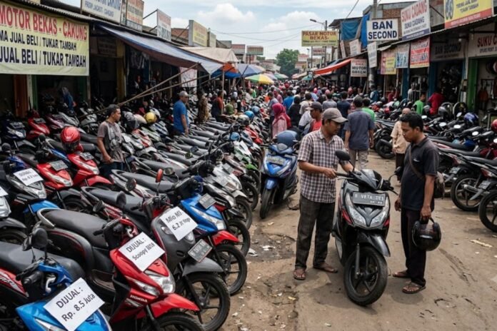 Pasar motor bekas