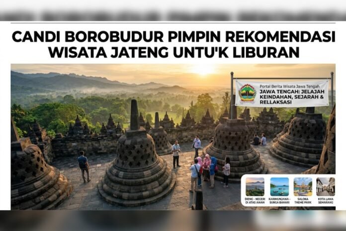 Rekomendasi wisata Jateng. (Foto : AI)