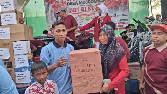 KKN UIN WS jalan sehat