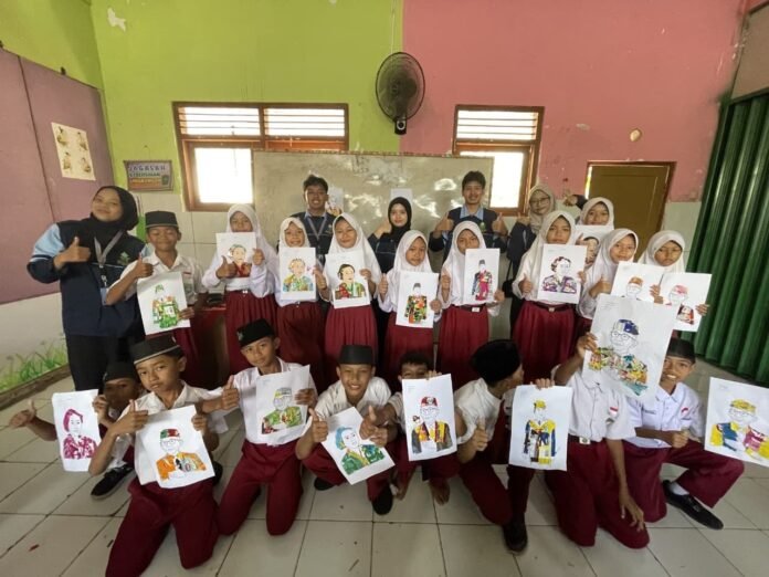KKN UIN WS edukasi karya kolase