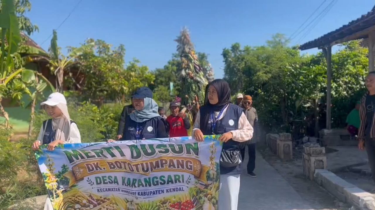 Tradisi Merti Dusun KKN UIN WS ikuti Tradisi Merti Dusun