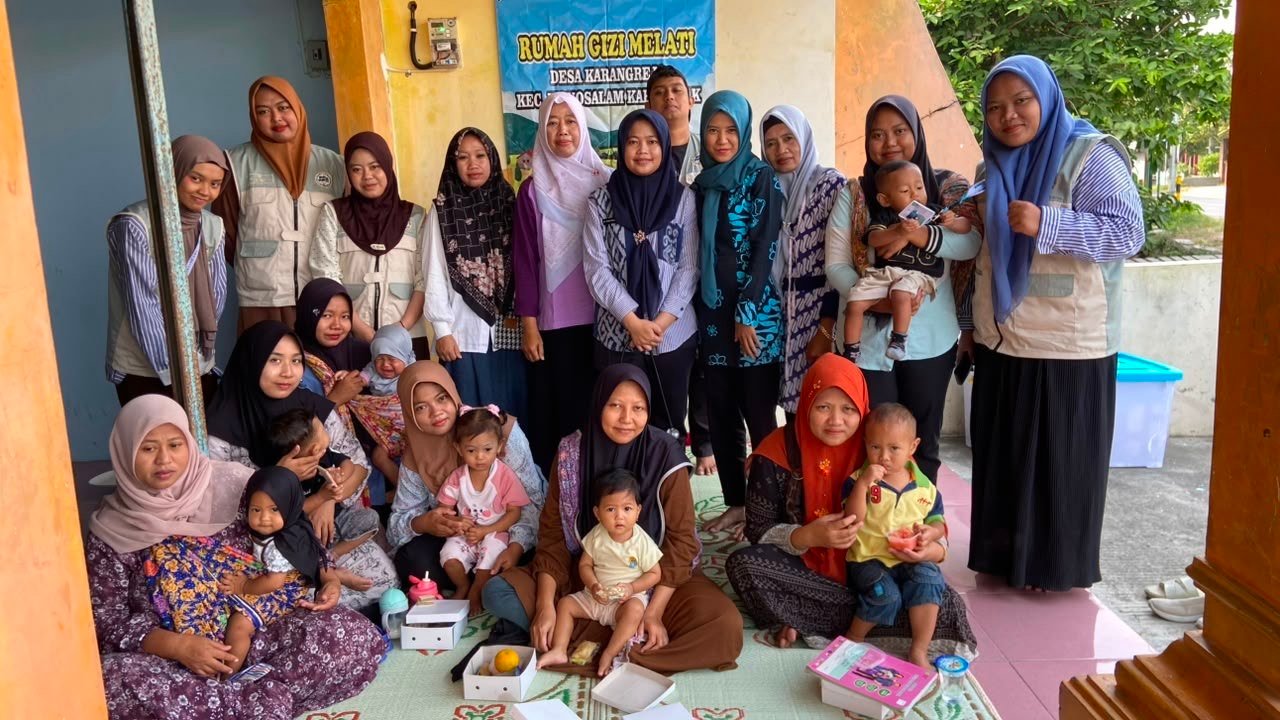 edukasi mpasi bergizi kkn uin ws gelar edukasi MPASI bergizi
