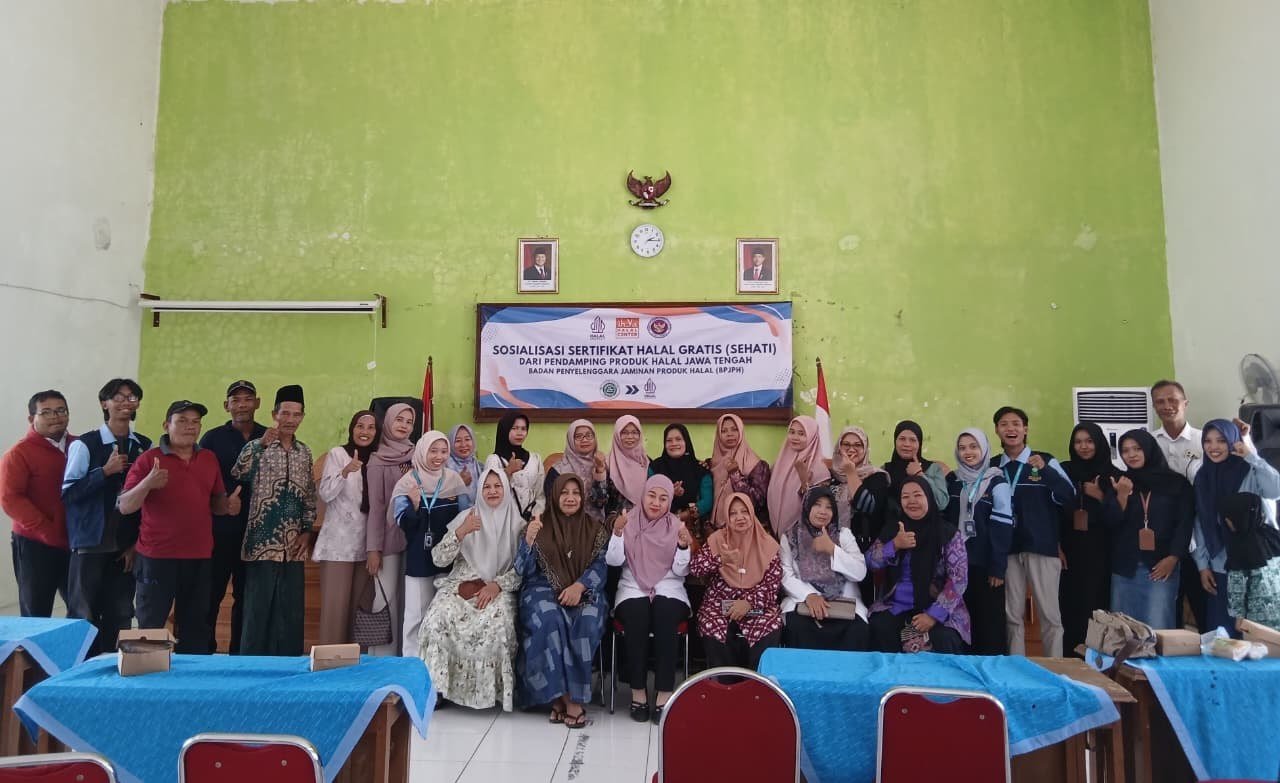 KKN UIN Walisongo sehati sertifikasi halal uin walisongo