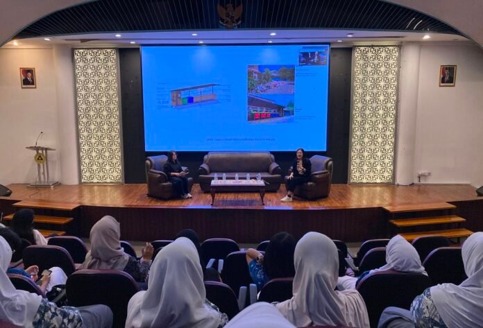 Program Studi Arsitektur SCU Semarang saat menggelar kegiatan karya mahasiswa melalui Sharing Session – KUM IAI: 4 “Archvision”