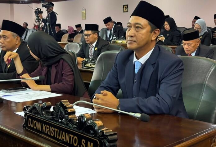 Djoni Kristijanto resmi menjadi anggota DPRD Provinsi Jawa Tengah melalui mekanisme pergantian antarwaktu (PAW)