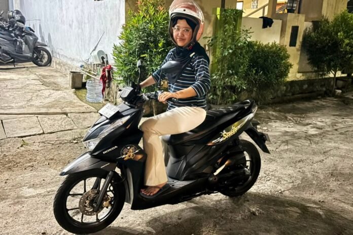 Honda Beat Street masih menjadi incaran di kalangan anak muda, Sabtu (1/8/2026). (Foto: Alif)