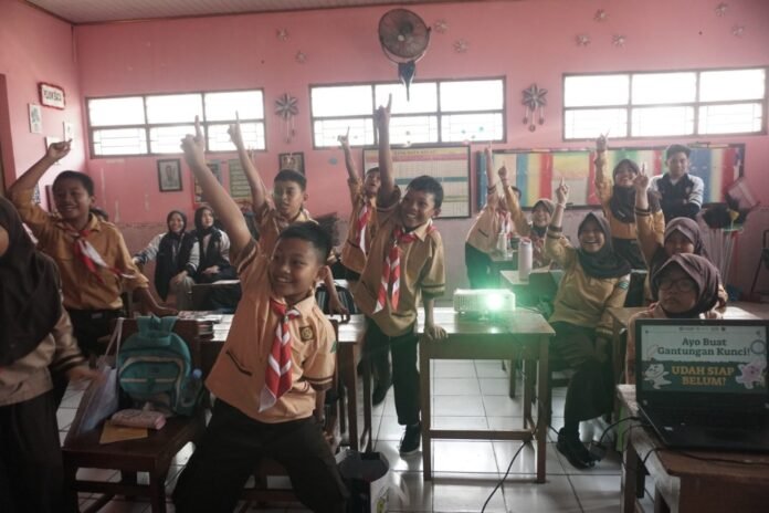 Siswa kelas V SDN Pedurungan Tengah 01