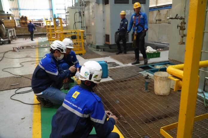 Pekerjaan yang selesai menjelang peringatan HUT ke-81 Republik Indonesia ini menjadi salah satu langkah penting untuk memastikan Unit 2 PLTU Tanjung Jati B kembali beroperasi secara optimal dan andal setelah masa pemeliharaan. (Foto : Dok PLN)
