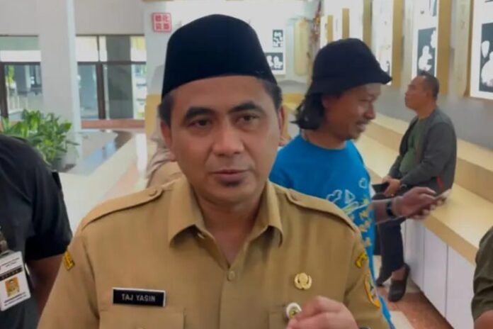 Wakil Gubernur Jateng yang juga Ketua Satuan Tugas (Satgas) Percepatan MBG Jawa Tengah, Taj Yasin Maimoen atau Gus Yasin.(Foto: Kamal)