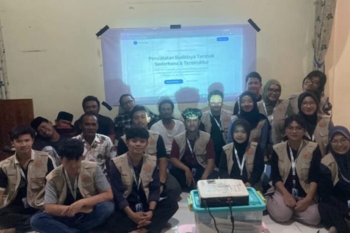 Mahasiswa KKN Tematik IDBU 32 Universitas Diponegoro mengembangkan website logbook budidaya digital bernama 