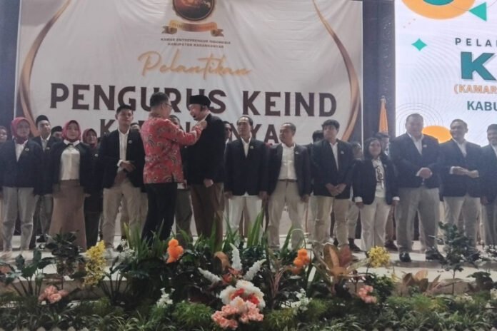 Rahmat Efendi dilantik sebagai Ketua KEIND Karanganyar.