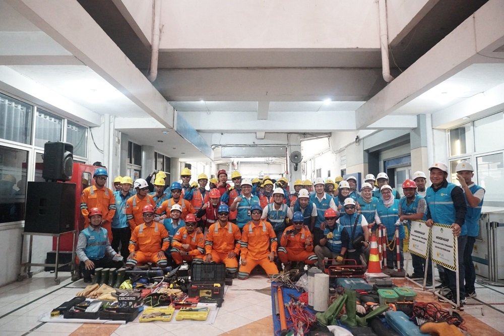 PLN Semarang General Safety Briefing dan Gelar Peralatan