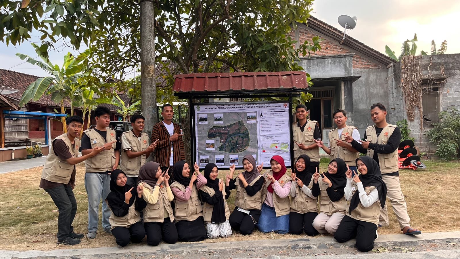 KKN UIN WS Peta dusun dawung KKN UIN WS buat Peta dusun dawung