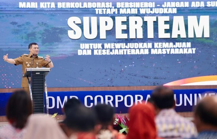 Gubernur Jateng Ahmad Luthfi ketika membuka PKN Tingkat II Angkatan XXVIII (Foto:ist)