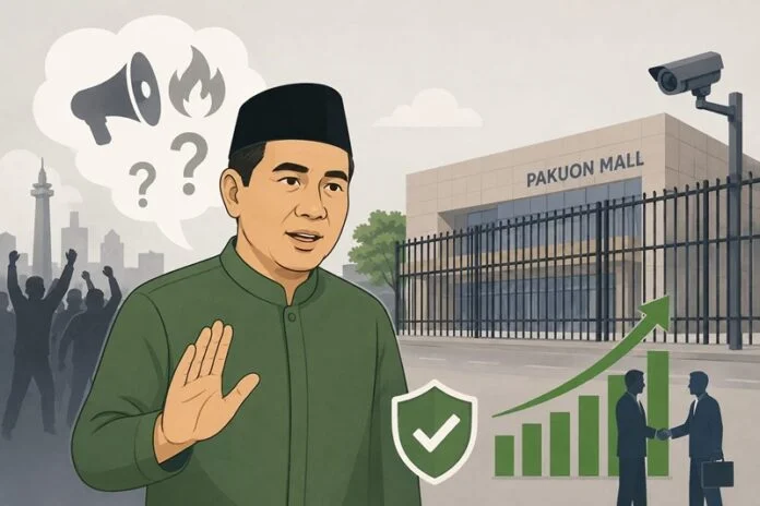 Wakil Gubernur Jateng, Taj Yasin Maimoen menghimbau supaya isu kerusuhan Agustus tidak mengganggu kepercayaan investor. (Foto: AI).