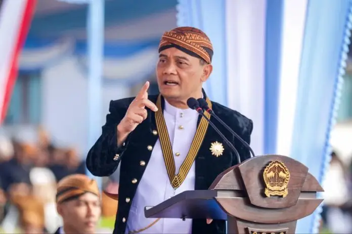 Gubernur Jateng Ahmad Luthfi ketika peringati HUT ke 81 Jateng di Boyolali